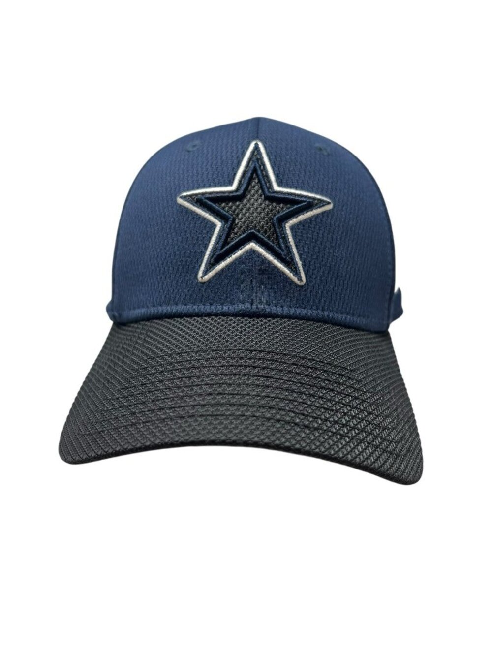 Dallas Cowboys New Era 39THIRTY Flex Fit Hat S/M Blue NFL Cap Football Team Logo
